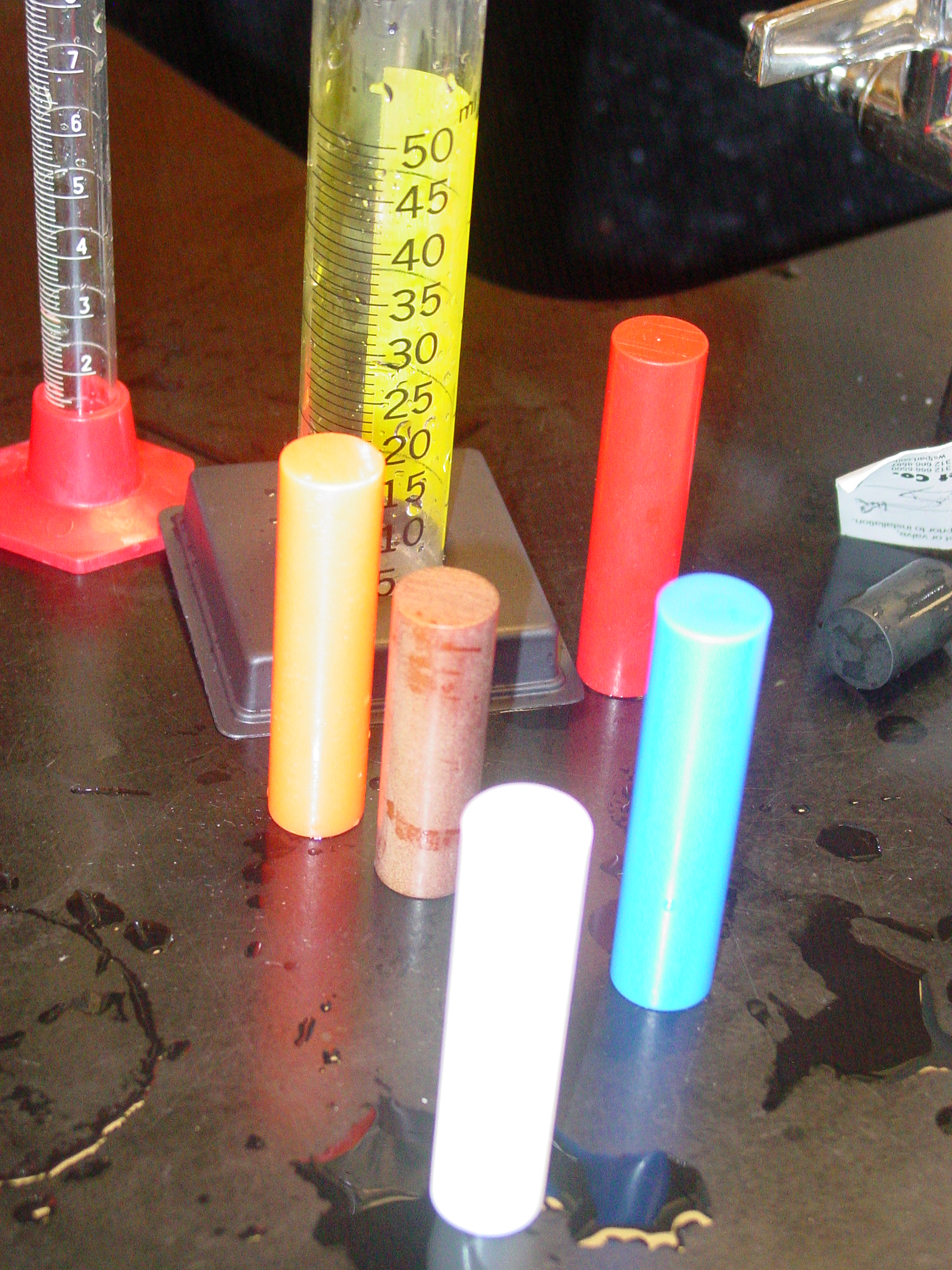 density cylinders